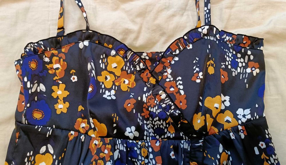 letnia kwiatowa sukienka