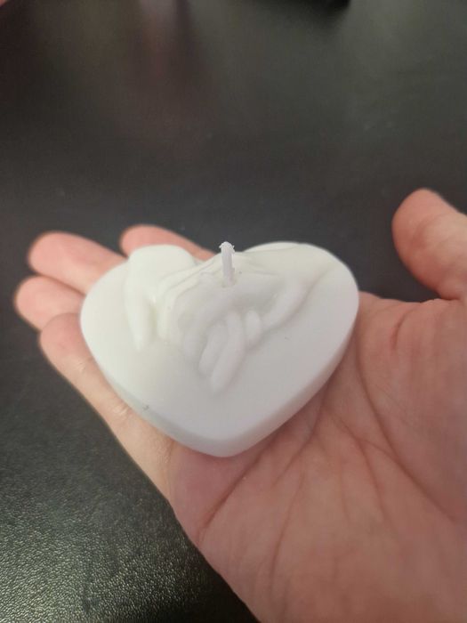 Świeczka sojowa lub mydełko glicerynowe "love hands"