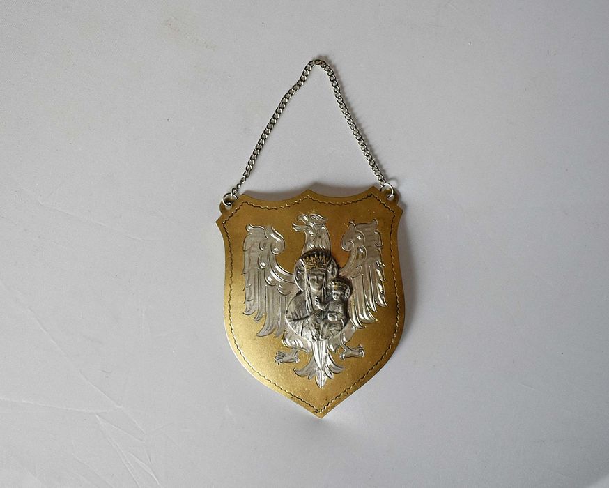 Ryngraf srebrny Polski - Matka Boska Częstochowska