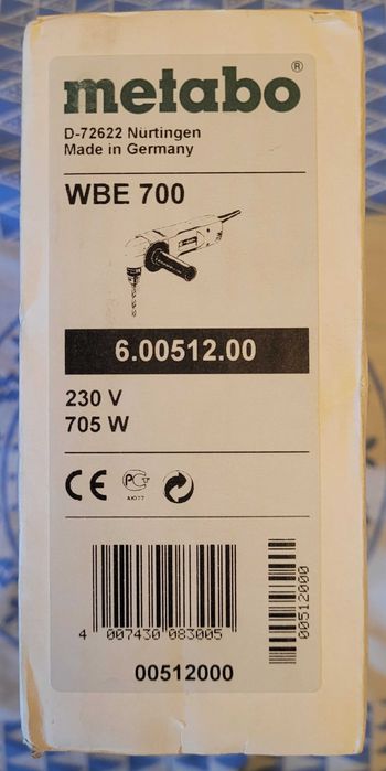 Дриль Metabo WBE 700