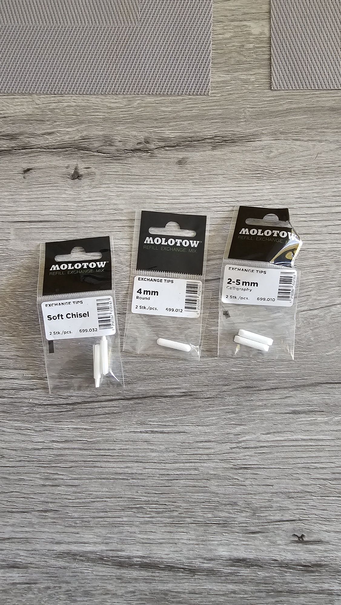 Pack de canetas molotow