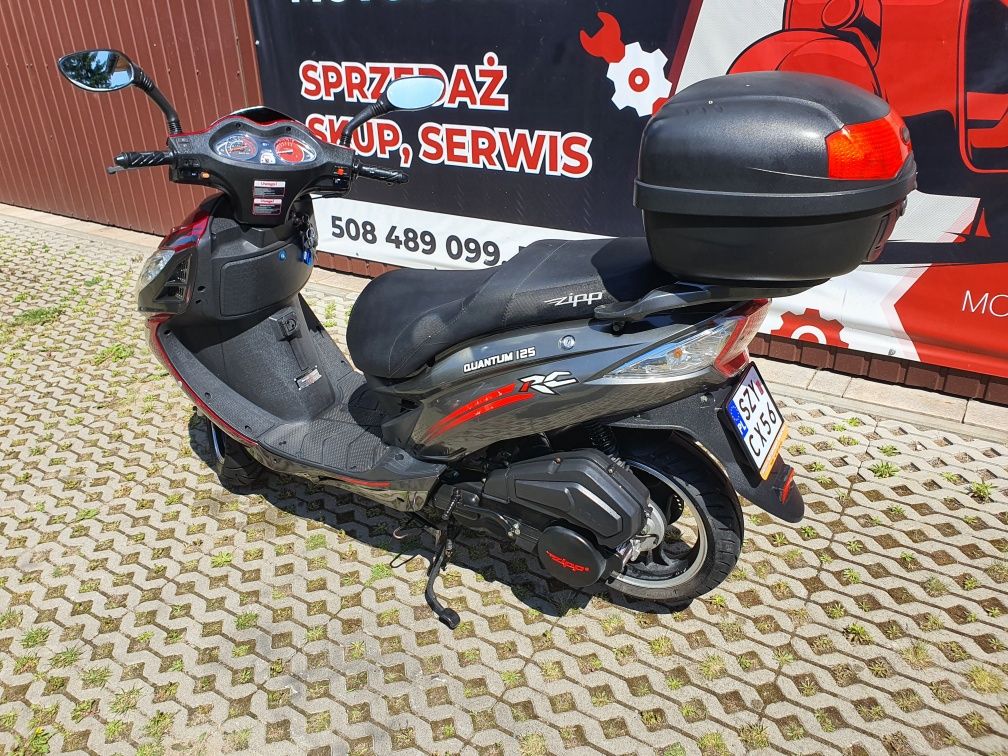 Skuter ZIPP QUANTUM 125 RC w idealnym stanie TRANSPORT RATY wysyłka