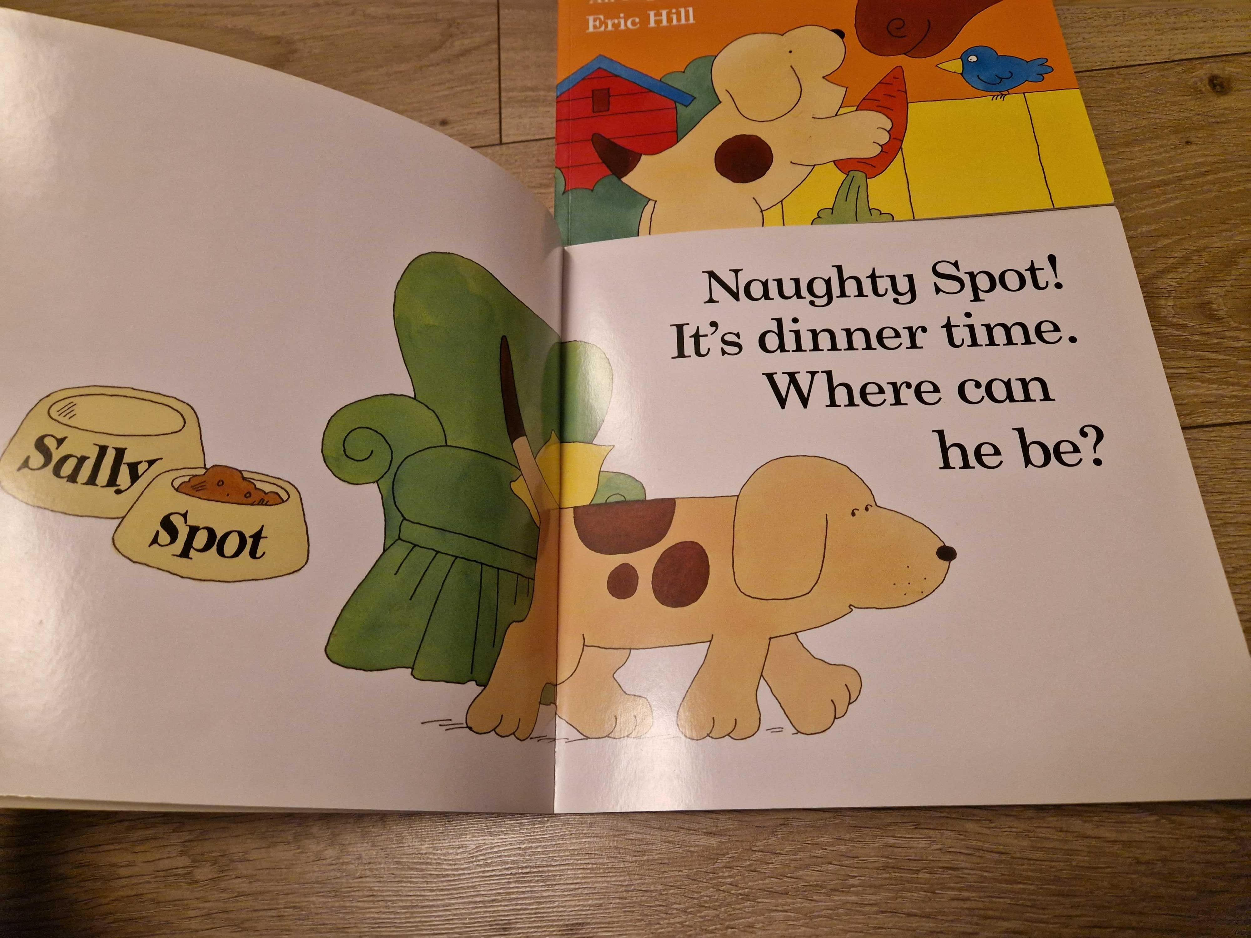 2 książki Spot can count where's Spot książki po angielsku dzieci