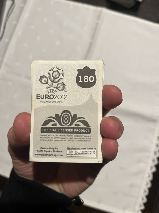 Cromos Panini - Euro 2012