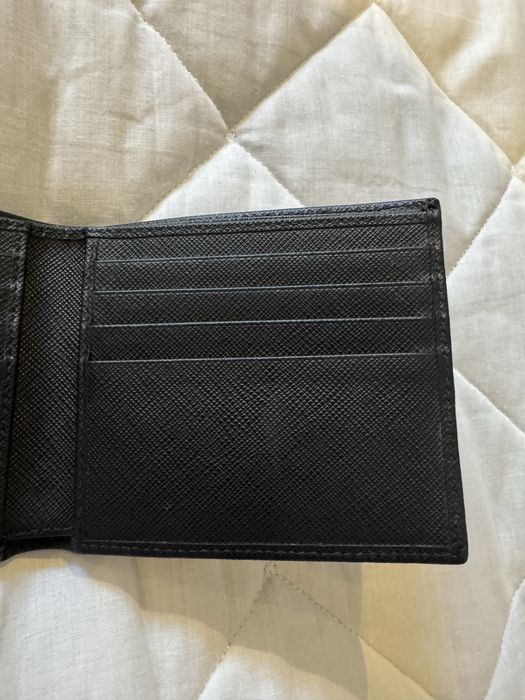 Carteira Prada Saffiano Triangolo original