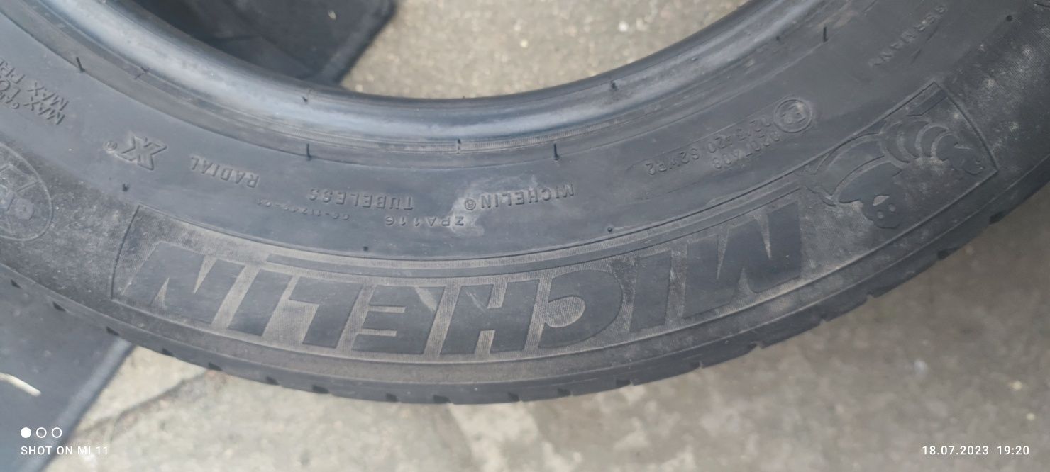 Opony letnie michelin i Continental 235/55/17 4 szt