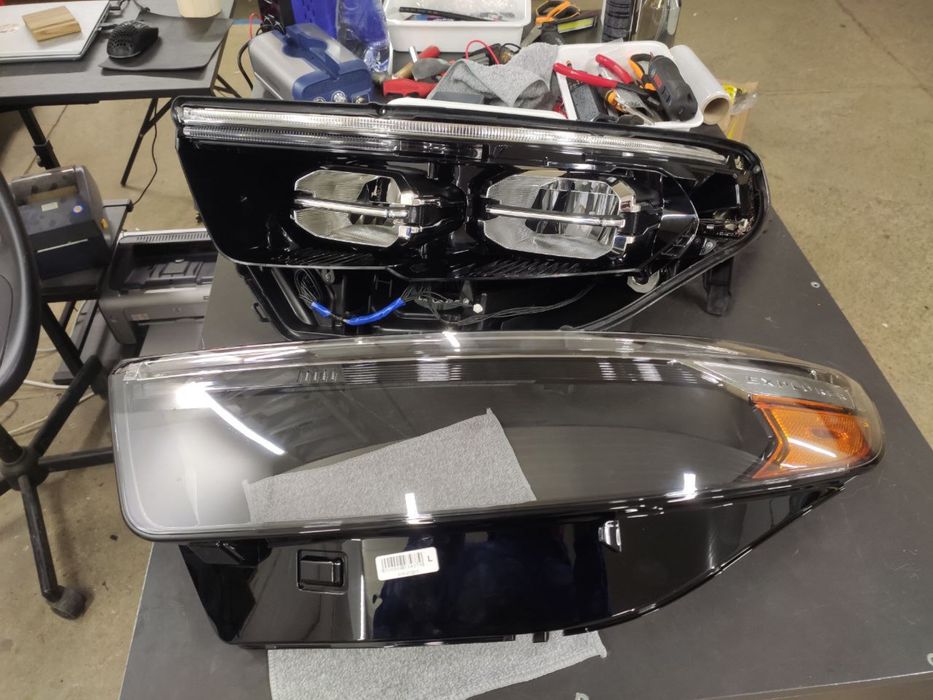 Ремонт фар авто - заміна скла, корпусу, полірування. Перепаковка.