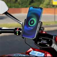 Suporte telemóvel/Carregador wireless moto mota