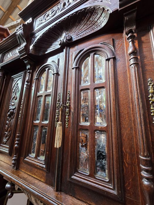 Oryginalny kredens eklektyczny 140 cm #1687 Stylowy Węgrów