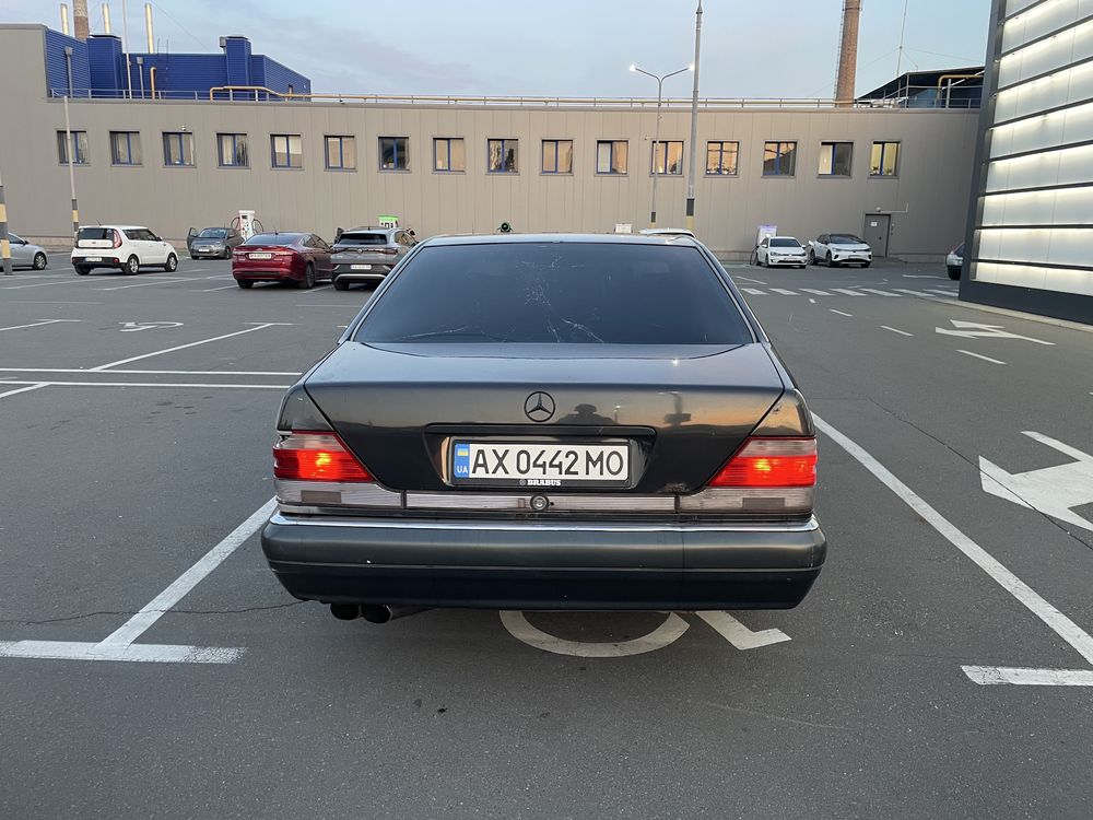 Mercedes w140 4.2 газ/бензин