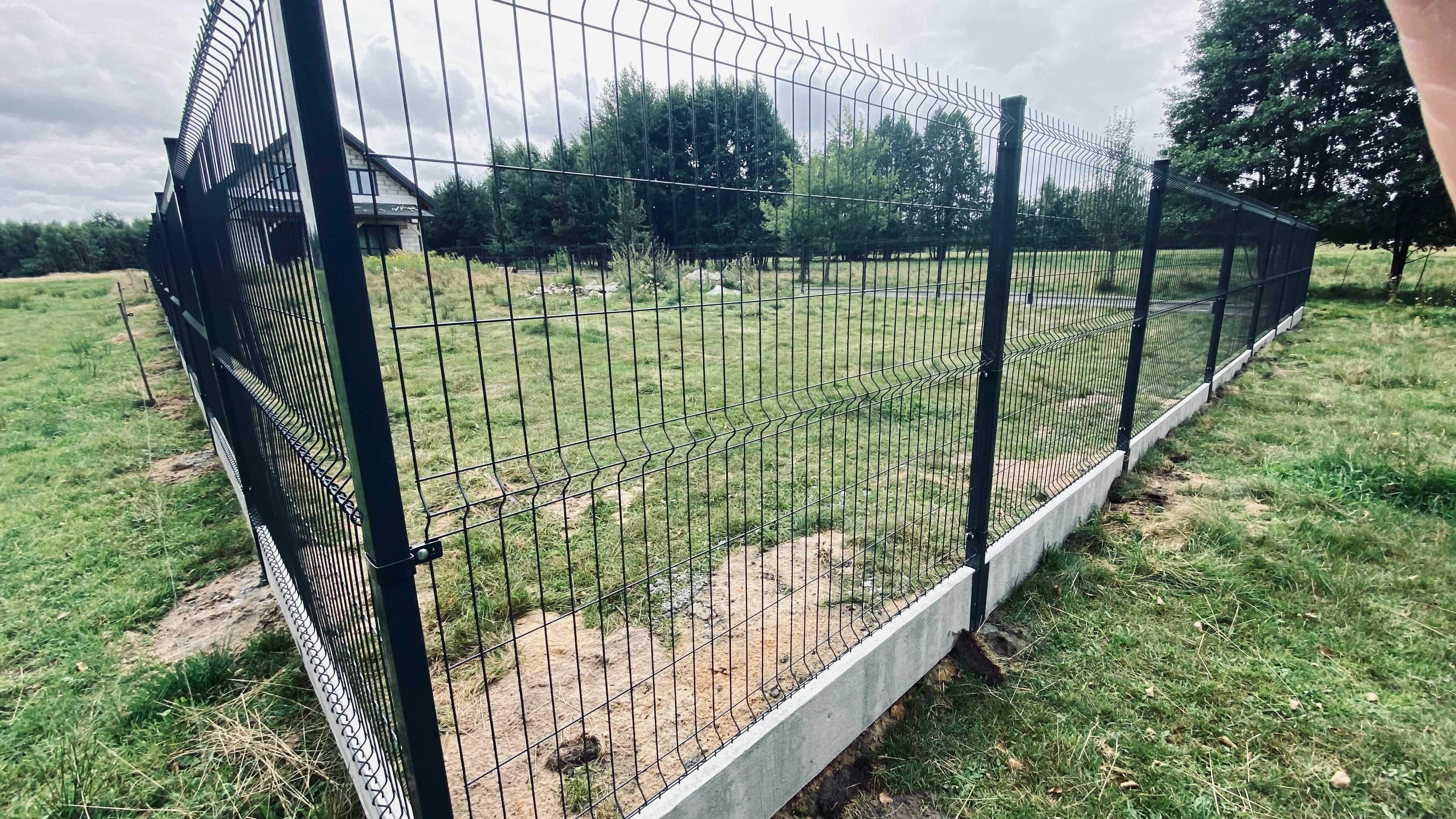 Ogrodzenie panelowe materiał z robocizną