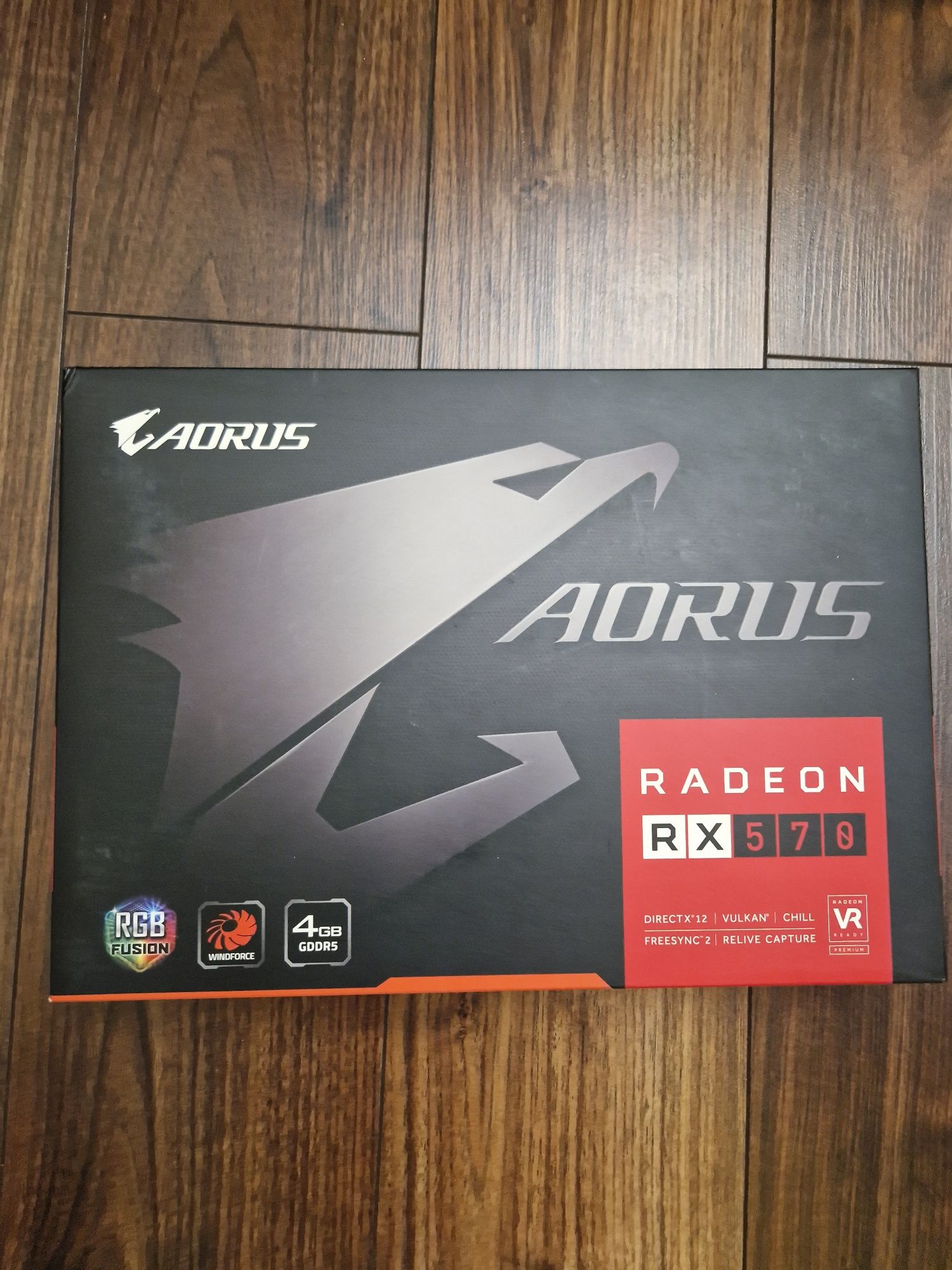 Відеокарта Aorus Rx 570 4GB