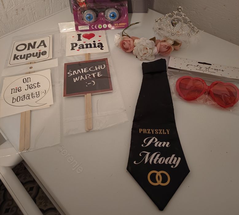 Akcesoria do fotobudki