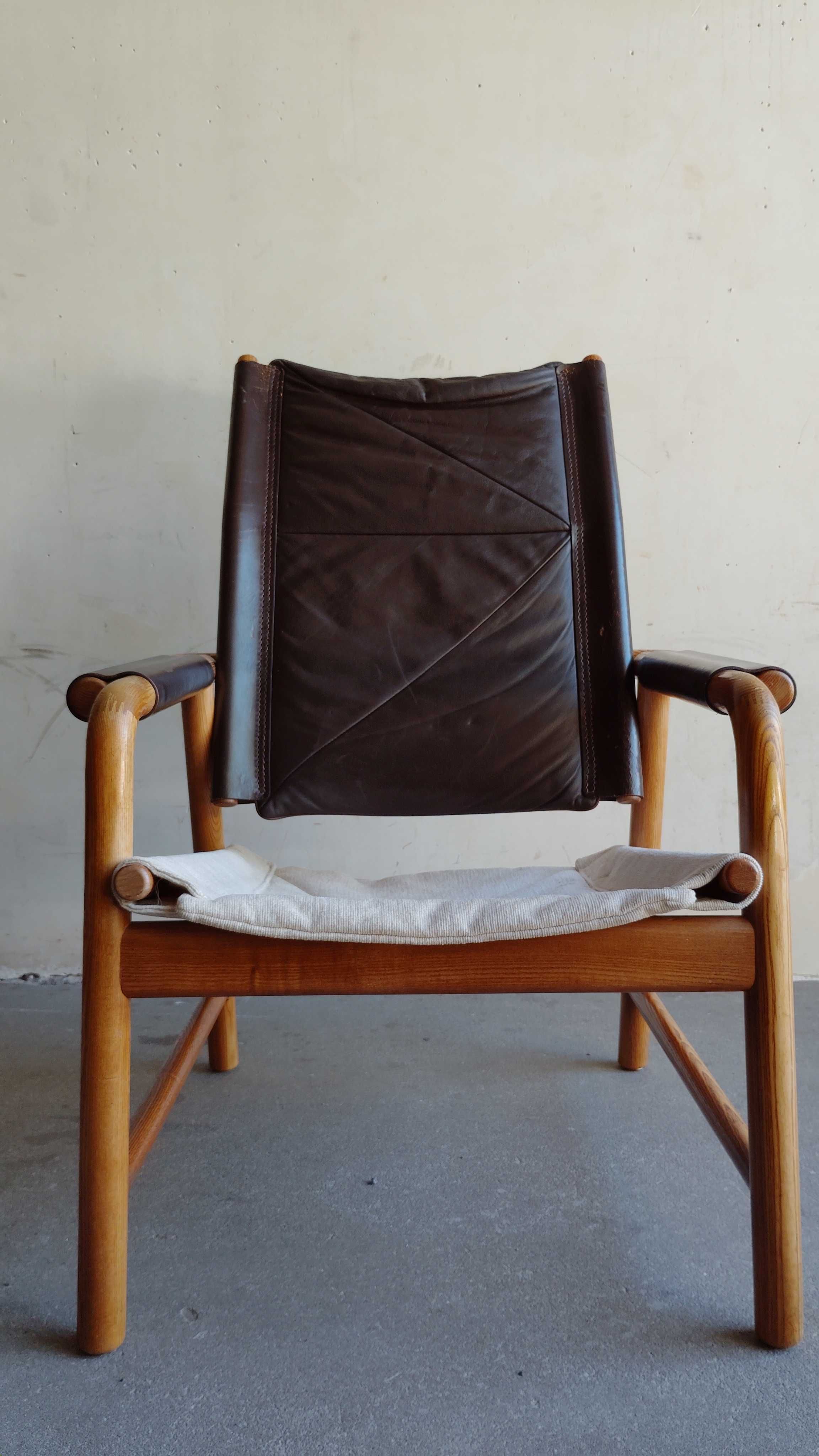 Safari, skandynawski fotel, lata 60