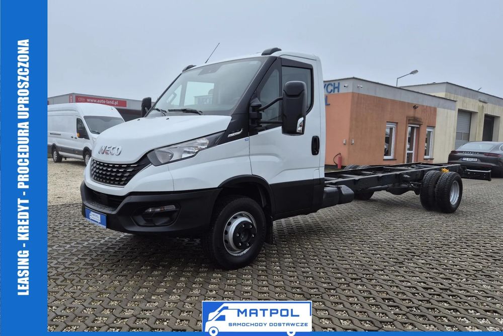 Iveco Daily 70C18 / 35C18 Hi-Matic, R.Osi 5.10, Rama do zabudowy  pneumatyka, widelec, klimatyzacja, tempomat, skrzynia, kontener