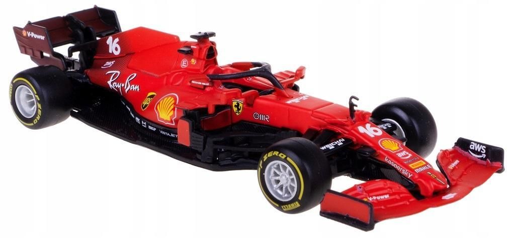 Bolid F1 Ferrari Sf21/2021 Leclerc 1:43 Bburago