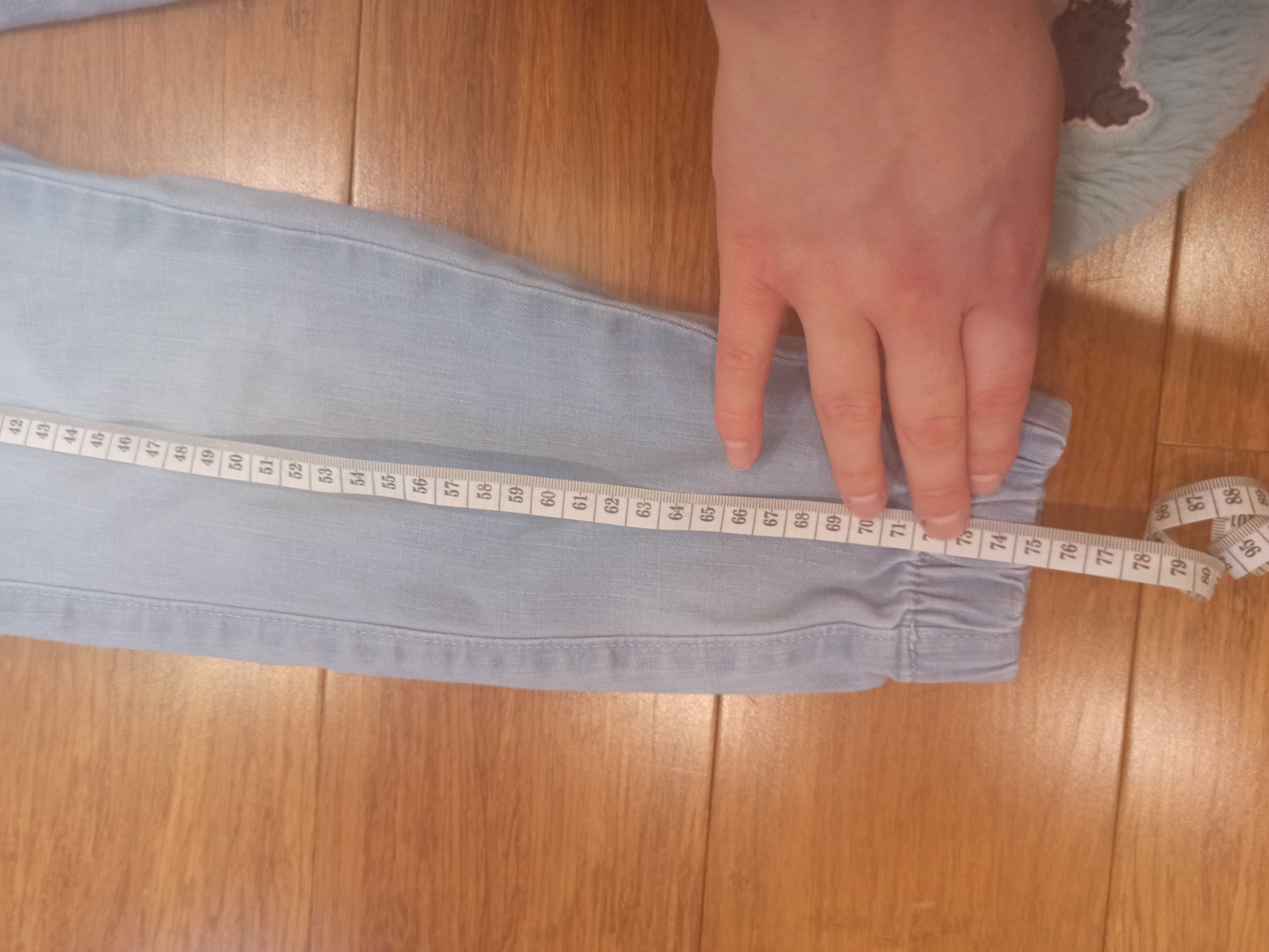 Spodnie jeans 128 hm