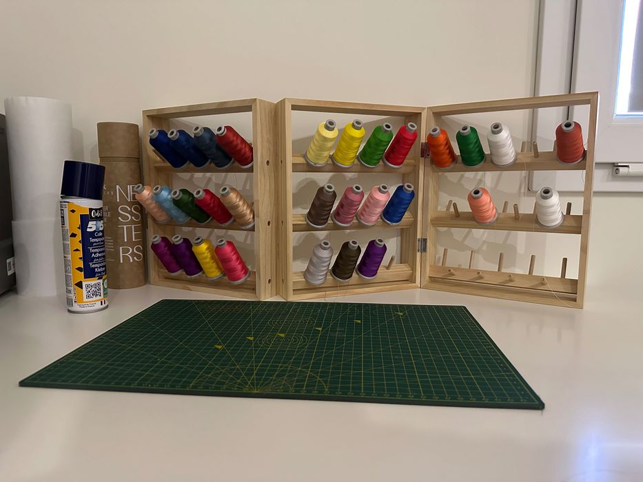 Máquina de Bordar Brother PP1 Skitch + 31 Linhas Madeira + Outros