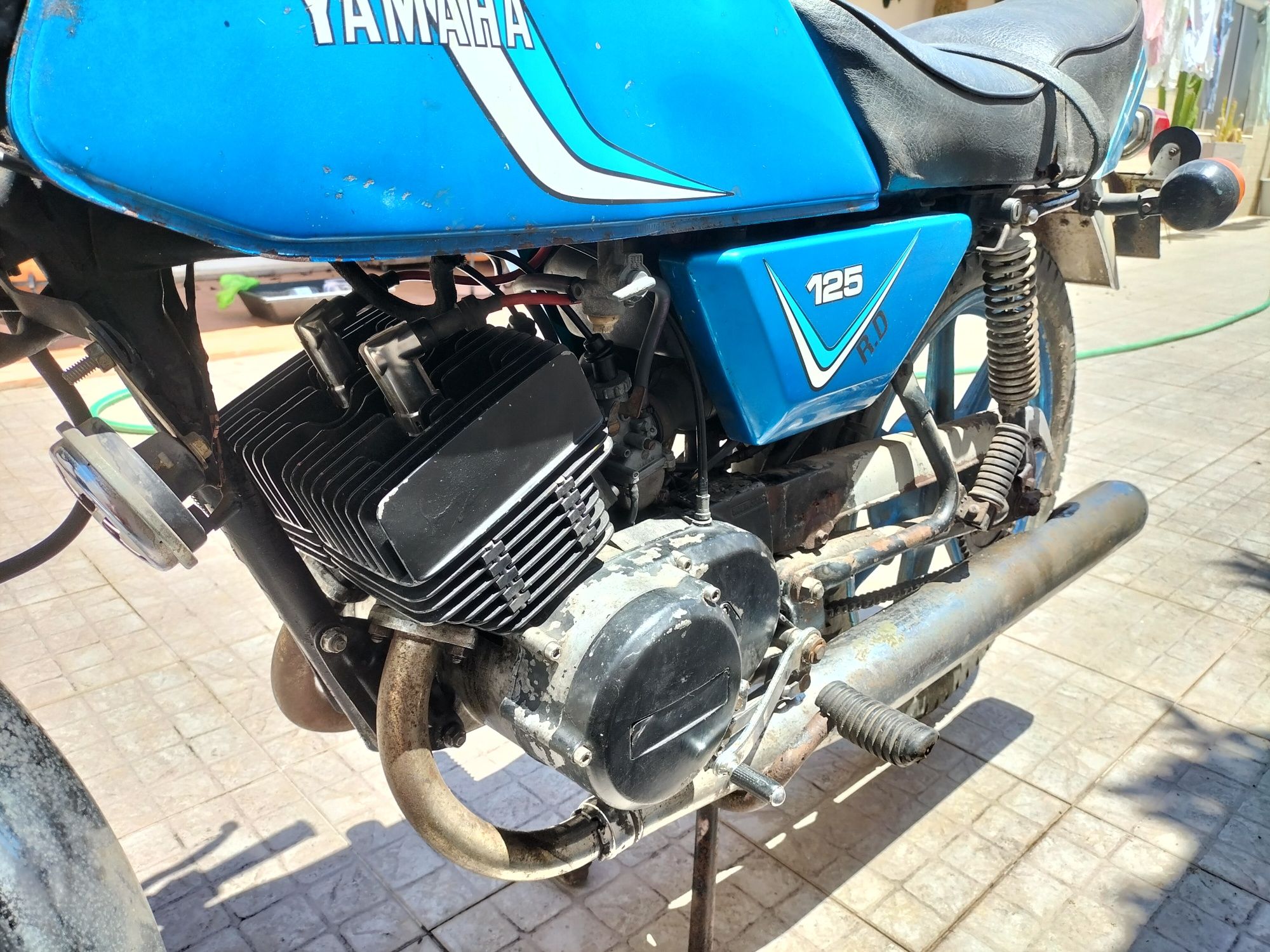 Yamaha RD/RDX 125 bicilindrica Rara, troco