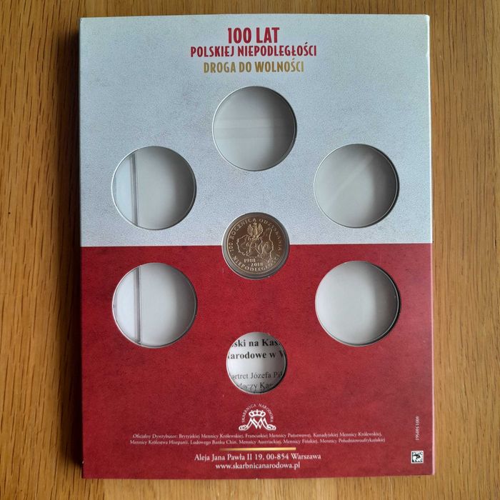 Medal "Józef Piłsudski" 100. Rocznica Odzyskania Niepodległości.