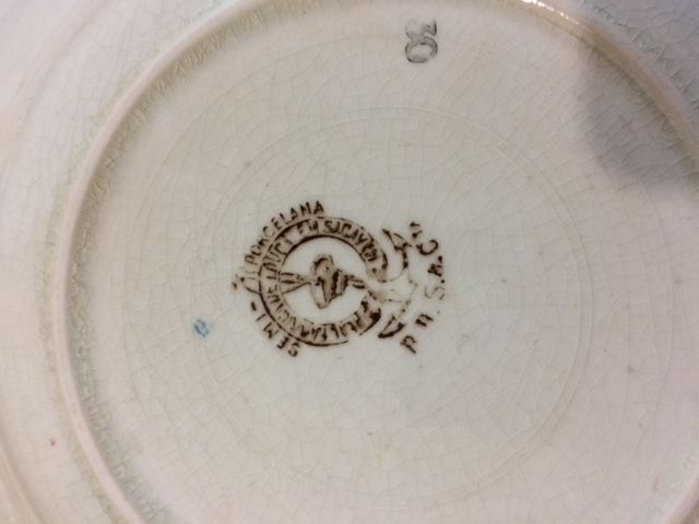 Pratos Real Fábrica Sacavém 1886