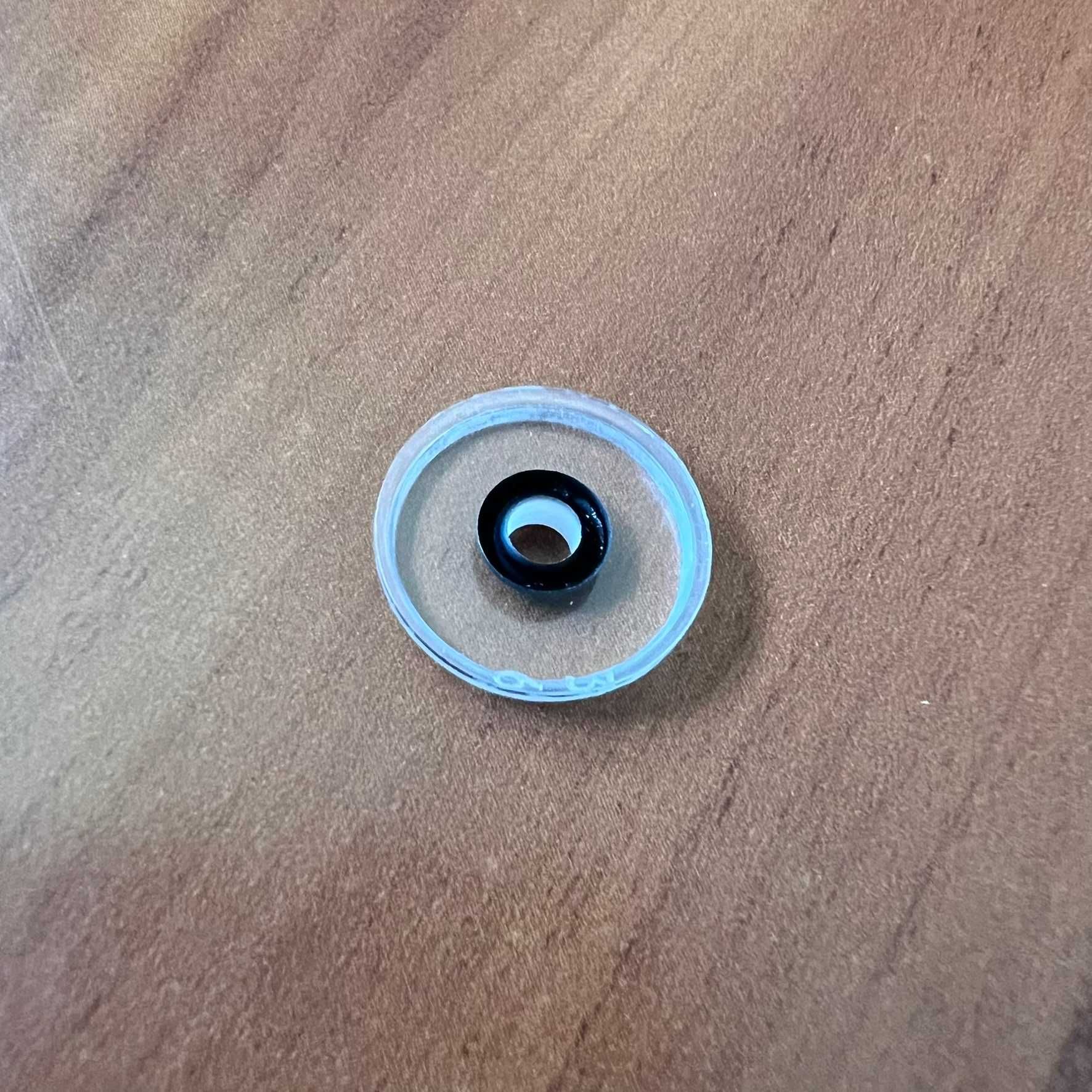 Insert do muszki tunelowej m18 3,6mm barwione kółko