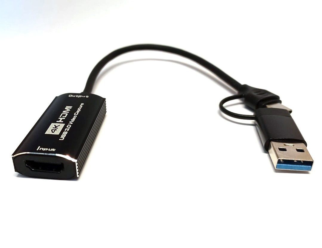 HDMI в Type-C USB 3.0 зовнішня карта відеозахоплення для ноутбука ПК