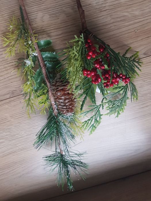 Nowe ozdoby galazkowe 2 sztuk