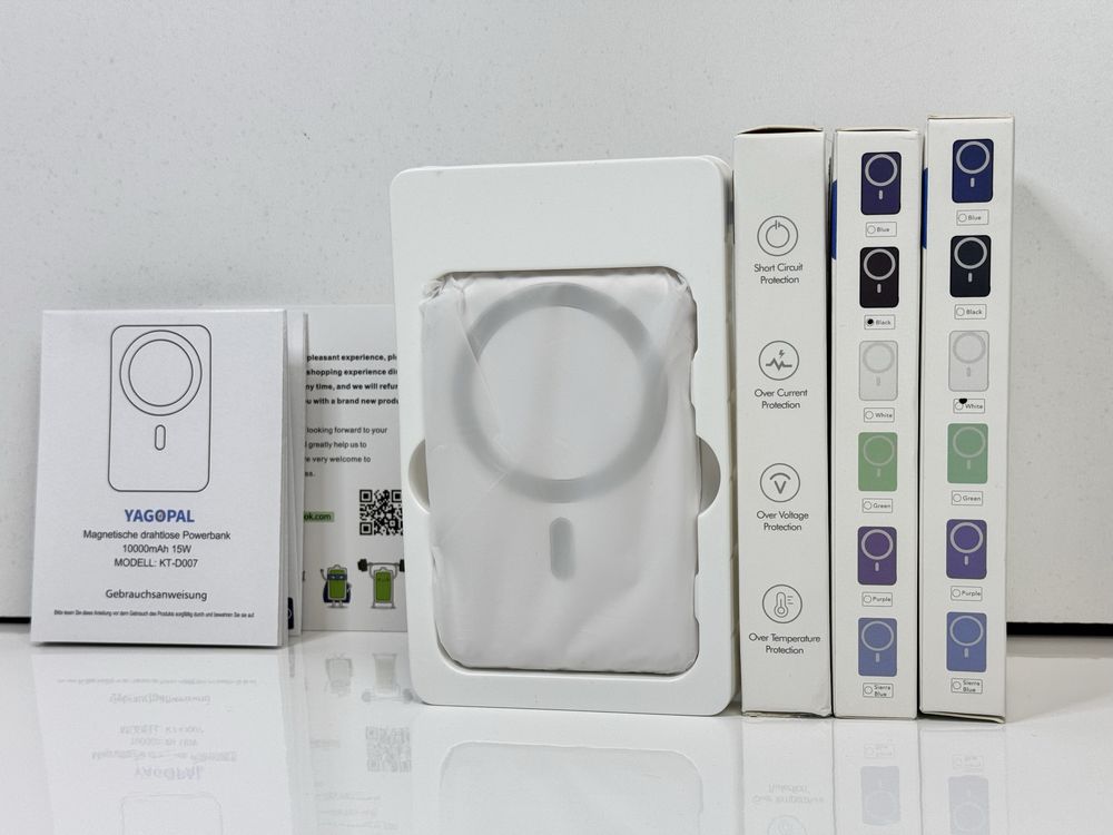 Повербанк Power Bank Yagopal KT-D007 10000 mAh 15Вт magsafe USB-C