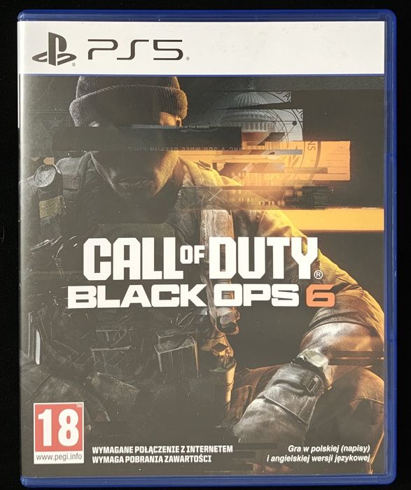 Call Of Duty Black OPS 6 PL na PS5 CoD BO6 stan BDB