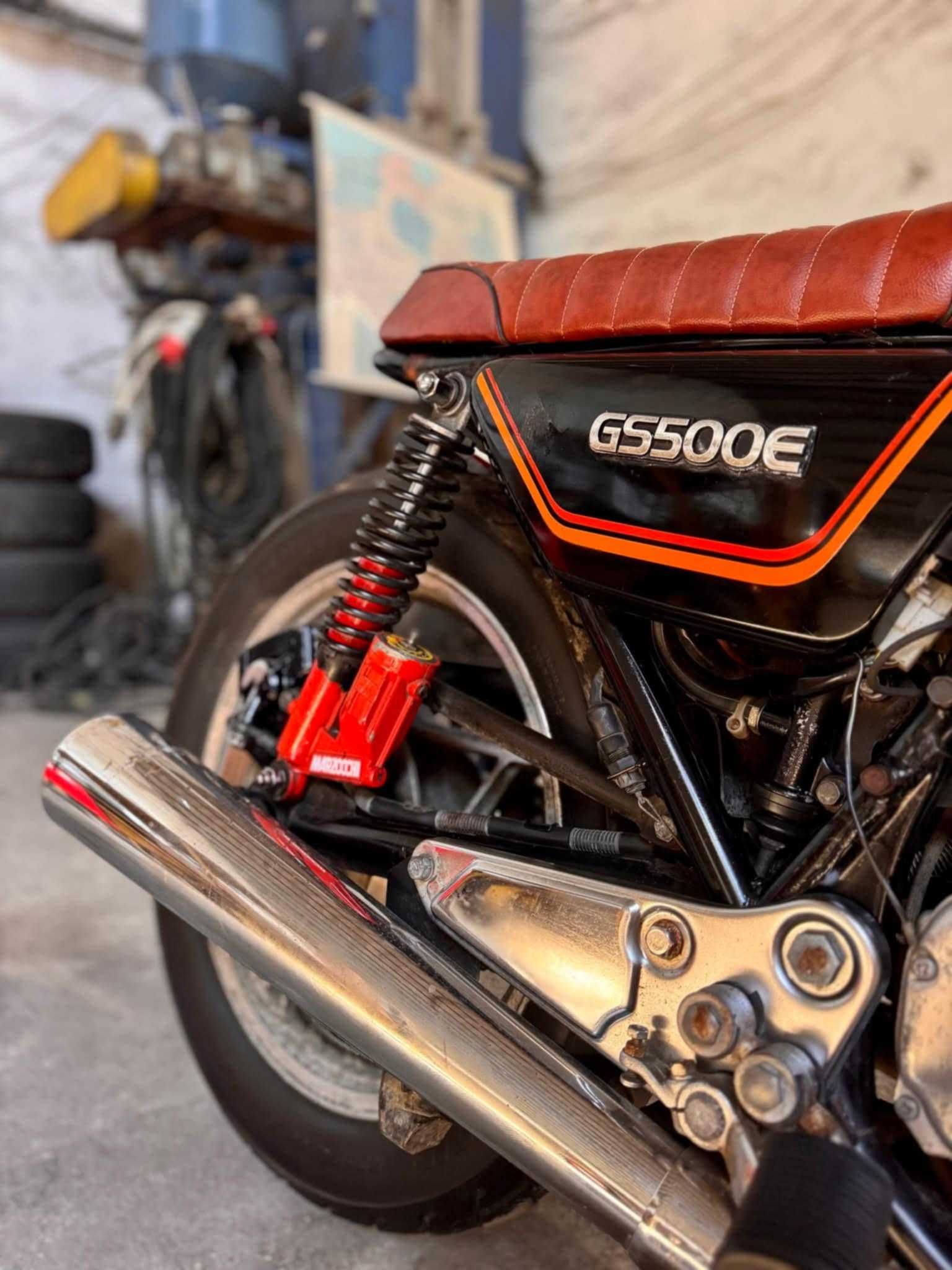 Suzuki GS Suzuki GS500E - 1981 - Cafe Racer lub Scrambler