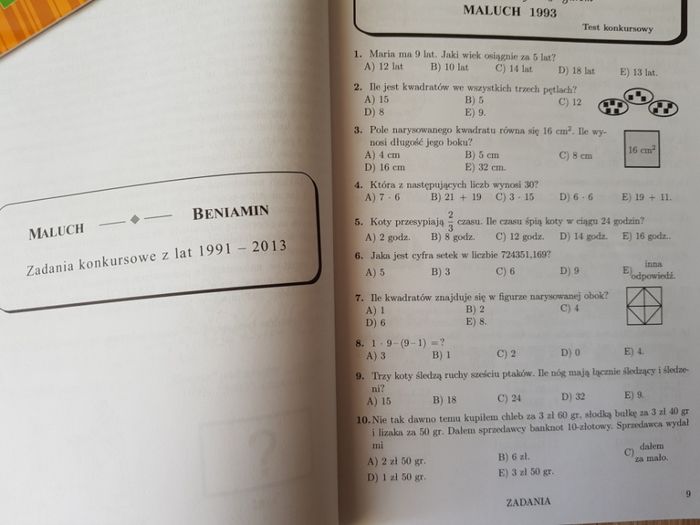 Matematyka z wesołym Kangurem, Aksjomat