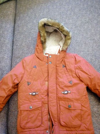 Зимняя куртка на мальчика 6-7 лет