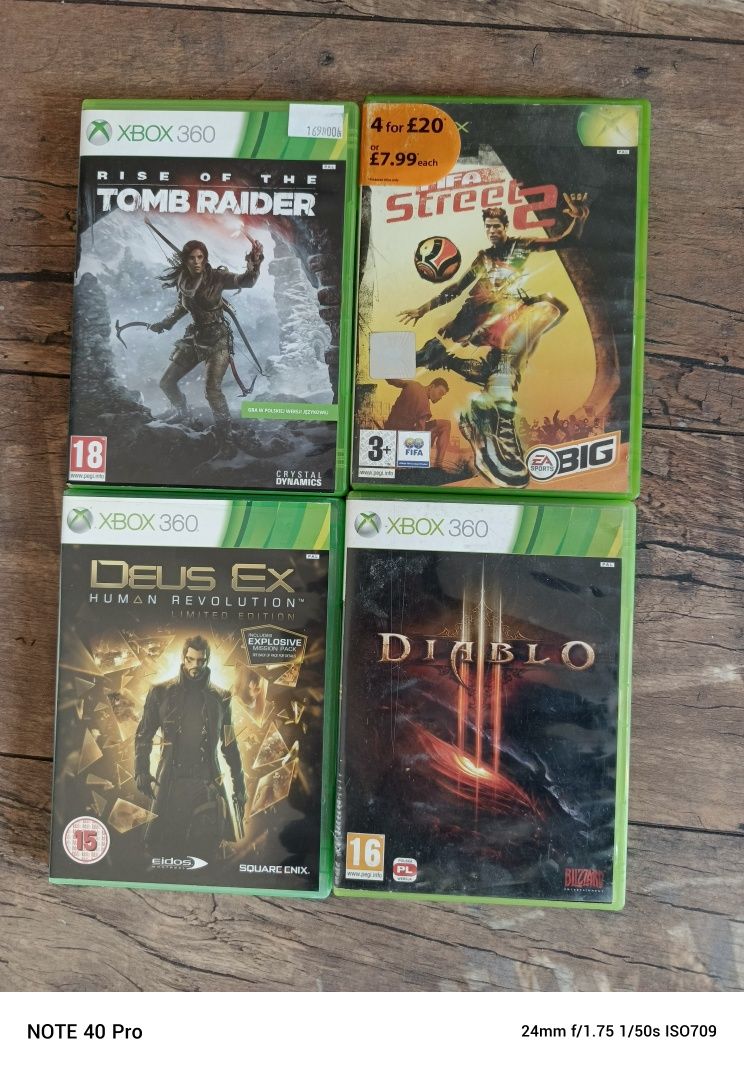 Zestaw gier na Xbox 360
