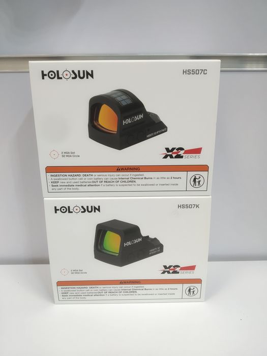 Коліматорний приціл Holosun HS507K X2/ HS507C X2