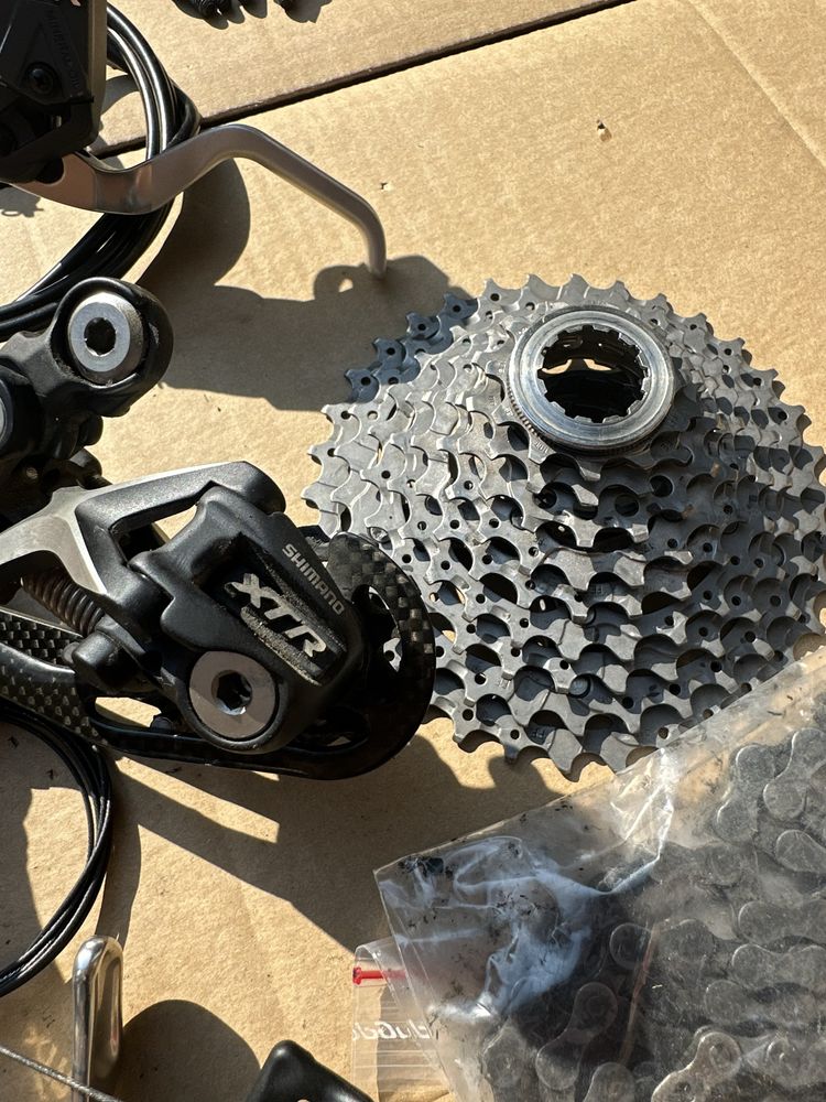 Pełna grupa Shimano XTR 970 / 971 / 972 / 975