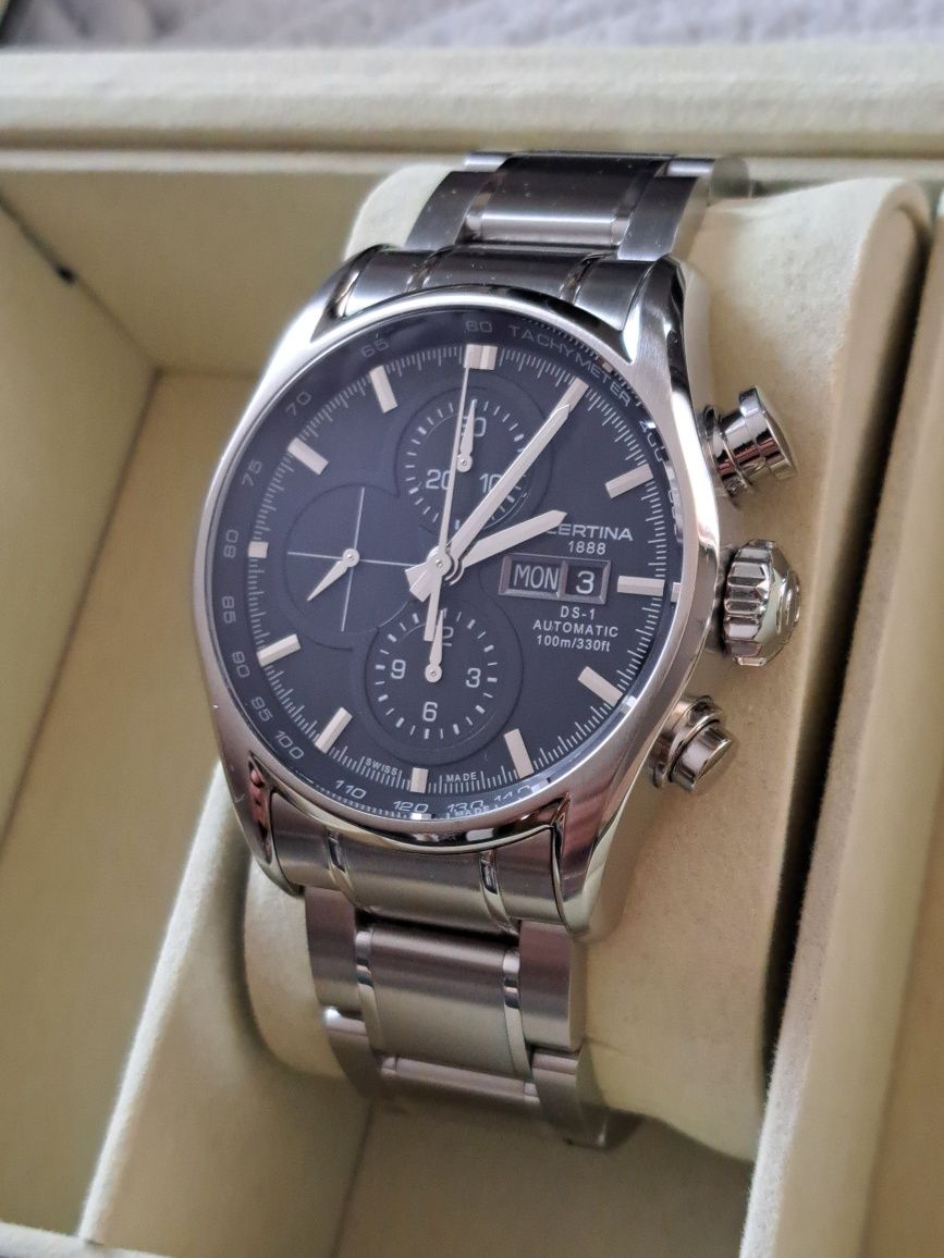 Zegarek Certina DS-1 Chronograf Automatic C006414 A, super stan.