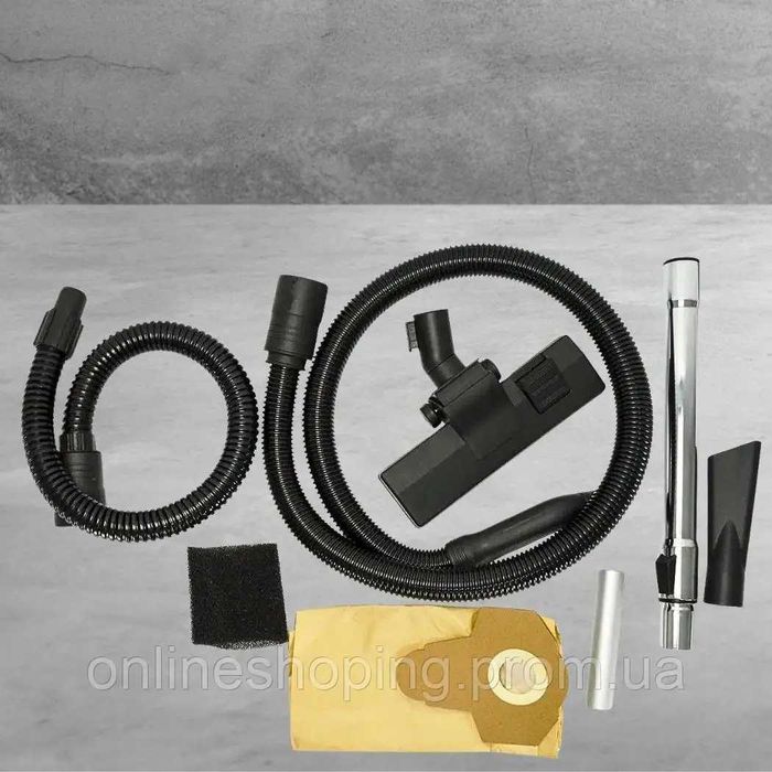 Будівельний промисловий пилосос 4в1 DOMOTEC MS-4411 строительный новый