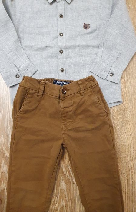 Next 92 zestaw koszula spodnie