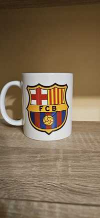 Kubek dla fana FC Barcelona herb nowy 330 ml