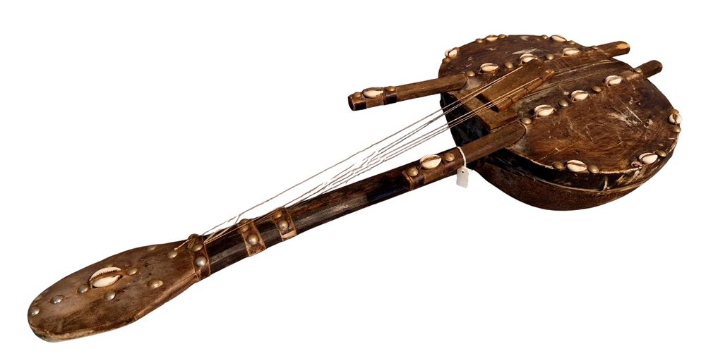 Kora - Gitara Afrykańska - instrument strunowy szarpany! ANTYK !