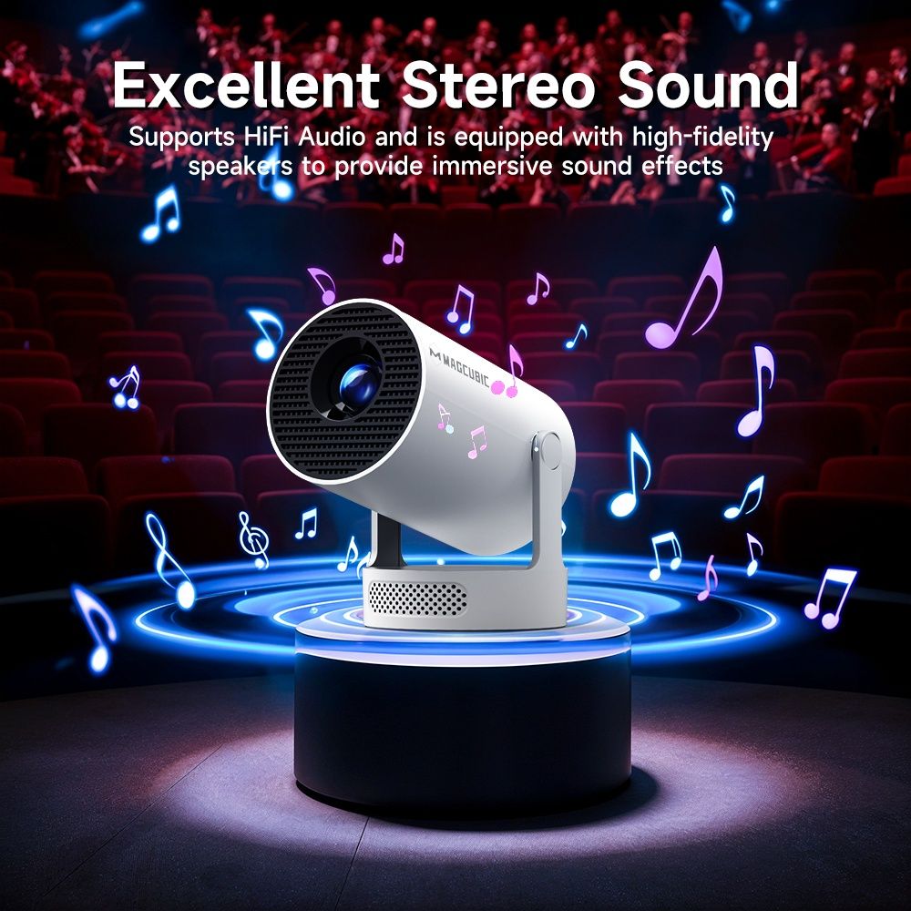 Projektor HY300 PRO+ FULL HD Netflix Nowy Ulepszony Model
11 NETFLIX