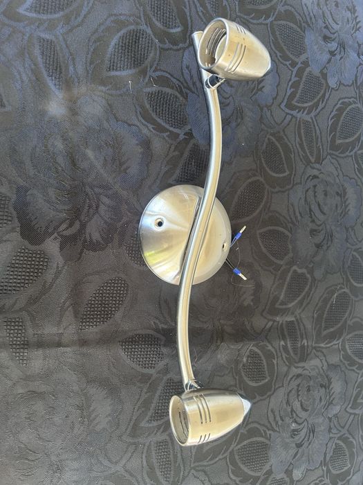 Candeiro 2 focos  em inox