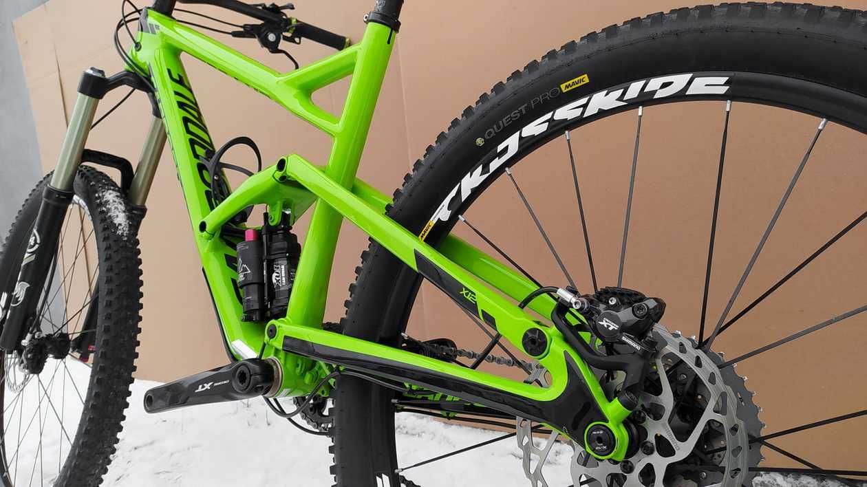 Cannondale Jekyll Fullcarbon, ендуро 160мм, Shimano XT, FOX