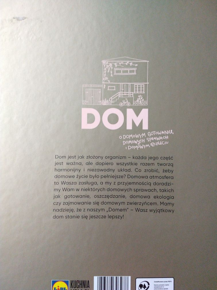 Książka Lidla "Dom"