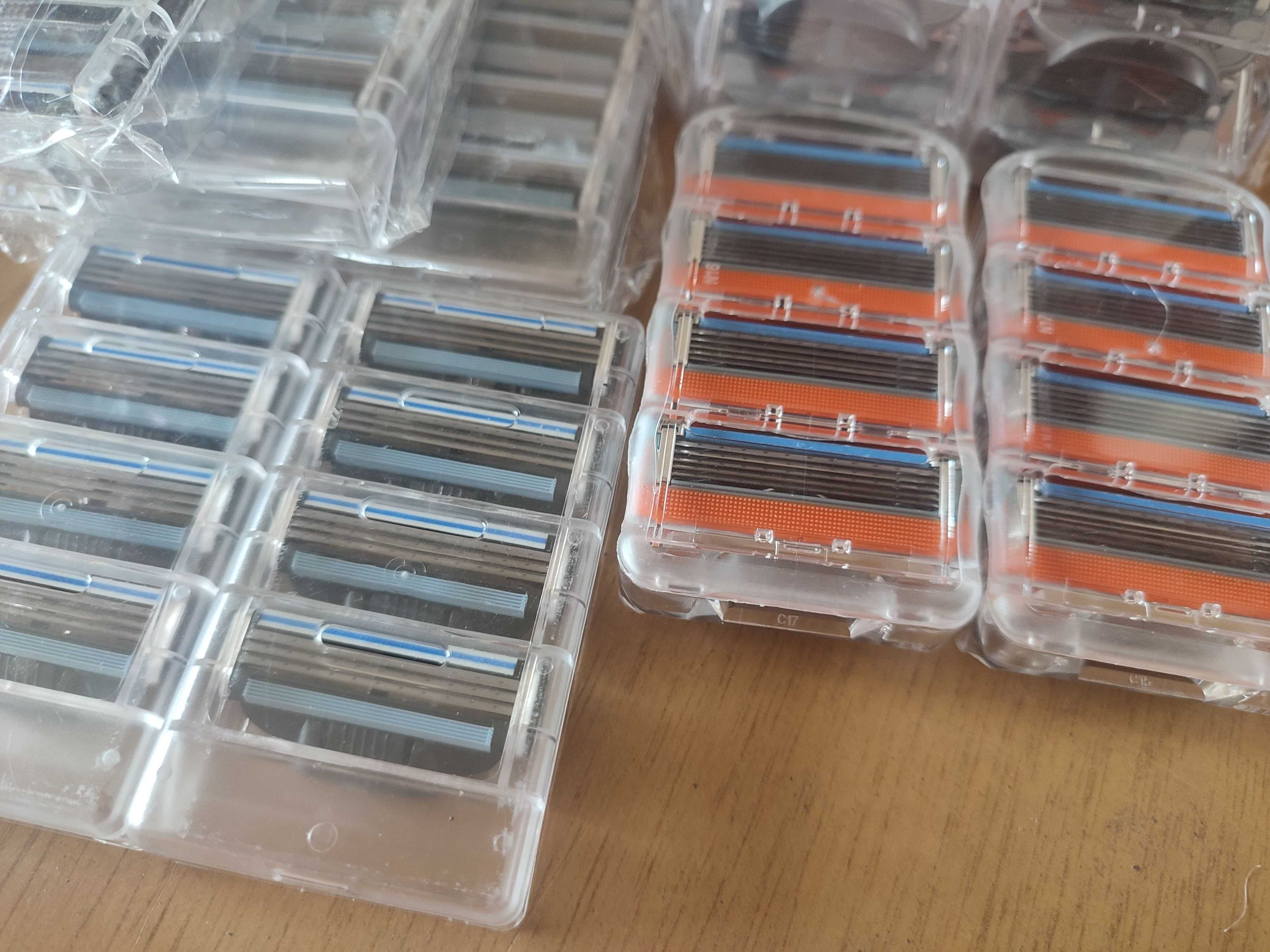 Gillette Fusion 5 Бритва Max5 Mach 3 касети 7 і 9шт Эргономичная ручка