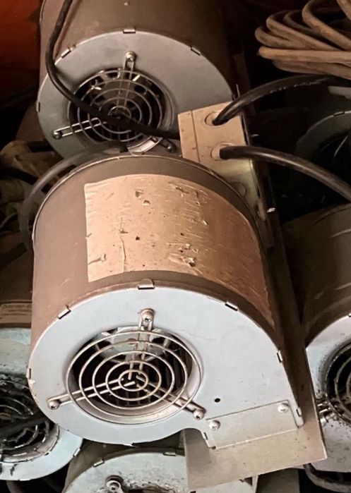 Wentylator promieniowy do pieca nadmuchowego