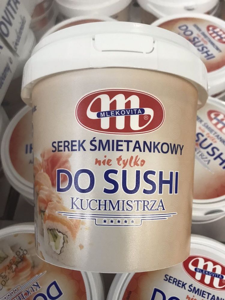 Сир сметанковий Mlekovita Do Sushi, 1 кг