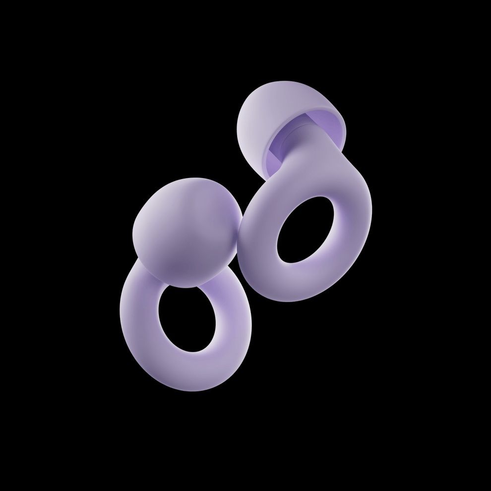 NOWE LOOP QUIET 2 Violet zatyczki stopery do uszu wielorazowe