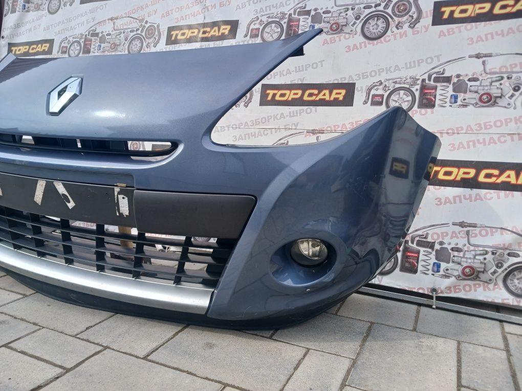 Бампер передній на Рено Кліо 3 Renault Clio 3.